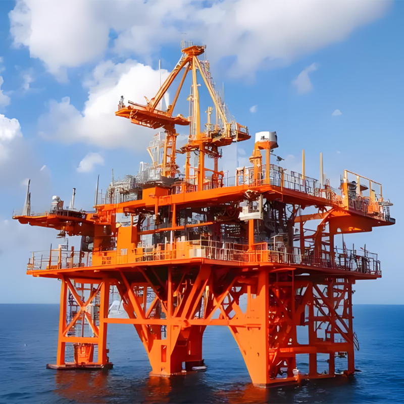 Deniz Açık Deniz Platformu Karbon Çelik Yapı Bileşenleri Deniz Açık Deniz Platformu Karbon Çelik Yapı Bileşenleri